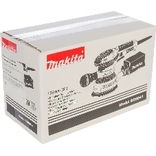 Эксцентриковая шлифовальная машина Makita BO5041 ЭШМ,300Вт,ф125мм,4000-12000об\м,ампл-2.8мм,1.4кг,кор,п\сборник,доп.рукоятка
