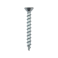 Саморез оконный Kranz острый, 4.1х35, белый цинк, короб (500 шт./уп.)