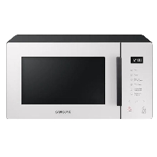 Микроволновая печь Samsung MG23T5018AE/BW белый, 23 л, 800 Вт, переключатели - сенсор