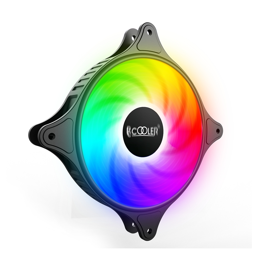 Вентилятор для корпуса PCCooler FX 120 ARGb черный, 120 мм, 2000 об/мин, 33.2 дБ, 4 pin