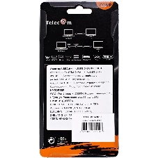 Переходник USB 3.0 -->USB3.0+3 USB2.0, Aluminum Shell, 0.2м Telecom TA308U