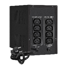 Источник бесперебойного питания ExeGate SpecialPro UNB-1500.LED.AVR.C13.RJ 1500VA/950W, LED, AVR, 6*IEC-C13, RJ45/11, черный