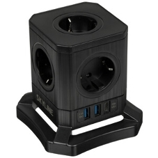 Сетевой фильтр Skyline USP-720 Black PD3.0