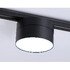 Трековый однофазный светодиодный светильник Ambrella light GL6879 BK черный LED 16W 4200K D115*90