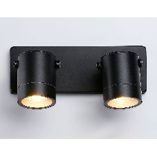 Светильник Ambrella light ST3888/2 BK черный IP54 GU10/2 max 35W 250*80*85