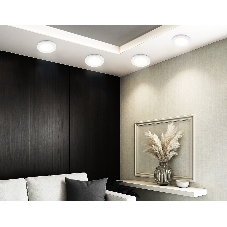 Светильник Ambrella light TN6630 WH белый IP44 GX53 D100*60