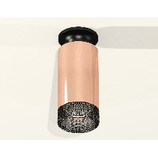 Светильник Ambrella Light XS6326102 PPG/PBK/BK золото розовое полированное/черный полированный/тонированный MR16 GU5.3