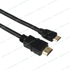 Кабель Exegate HDMI to miniHDMI (19M -19M) 1.8м, ver1.4, позолоченные контакты