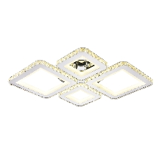 Потолочный светодиодный светильник Ambrella light FA1726/4 CH хром 3000K/4200K/6400K 108W 690*550*100 (ПДУ РАДИО 2.4G)