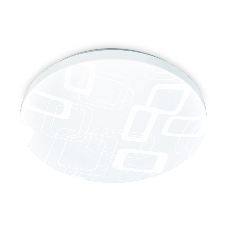 Потолочный светодиодный светильник Ambrella light FZ1039 WH белый 21W 6400K D320*55 (Без ПДУ)