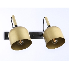 Светильник Ambrella light TR97106/2 GD/BK золото/черный E27*2 max 40W D130*223*273