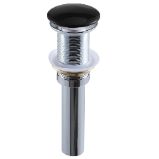 Тумба Bau Dream Blackwood 50 с дверцей, раковина BAU Hotel Black Rand 48х37, смеситель для раковины высокий Hotel Black, черный, выпуск клик клак, черный