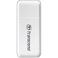 Кард-ридер Transcend RDF5/белый/microSDHC,microSDXC,SDHC,SDXC/USB 3.0/пластик