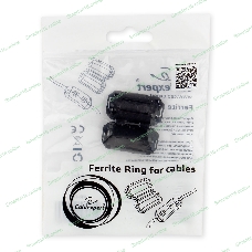 Ферритовое кольцо Cablexpert FR-C-7, пластиковая защелка, внутренний диаметр 7мм