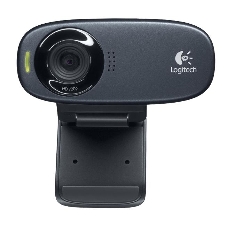 Веб-камера Logitech C310 HD 1280x720, 30 кадр/с, USB Type-A, микрофон (шумоподавление), автоосвещение, универсальное крепление