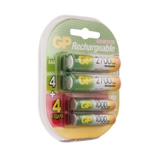 Аккумулятор GP 270AAHC АА+100AAAHC AAA NiMH 2650mAh (4шт)