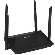 Роутер ASUS RT-AX53U 802.11b/g/n/ac/ax, до 574 + 1201 Mbps, 2,4 + 5 гГц, 4 антенны, USB