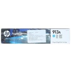 Картридж струйный HP 913A F6T77AE голубой для HP PW 352dw/377dw/Pro 477dw/452dw 3000 стр.