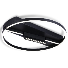 Светильник Ambrella light FL51460/1+1 BK черный 72W 3000K-6400K+4200K D600*110 (ПДУ РАДИО 2.4G)