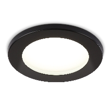 Светильник Ambrella light TN6632 BK черный IP44 GX53 D100*60