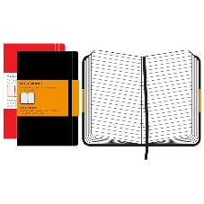 Блокнот Moleskine CLASSIC QP060 Large 130х210 мм, 240 страниц, линейка, твердая обложка, черный