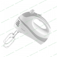 Миксер электрический Galaxy GL 2209, белый, ручной, 300 Вт, 5 скоростей + режим 