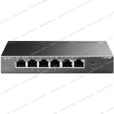 Коммутатор TP-Link 4-port 10/100Mbps Unmanaged PoE+ Switch with 2 10/100Mbps uplink ports, meta case, desktop mount, 4 802.3af/at compliant PoE+ port, 2 10/100Mbps uplink ports, DIP switches for Extend mode, Isolation mode and Priority mode, up to 250m PoE power supply