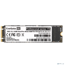 Накопитель SSD ExeGate, 1Tb, M.2 2280, SATA, R/W 551/480