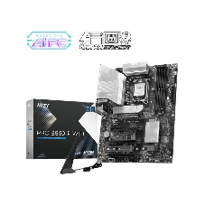 Материнская плата MSI PRO B860-P WIFI, LGA 1851, Intel B860, 4xDDR5, 4xSATA, 3xM.2, 1xPCIe 5.0 x16, 1xPCIe 4.0 x4, 2xPCIe 4.0 x1, 1xHDMI, 1xDP, 1xUSB-C, 1x 5Gb LAN, 2xUSB-A 3.2 Gen 2, 2xUSB-A 3.2 Gen 1, 4xUSB-A 2.0, 3x3.5 мм, 7.1, Wi-Fi 7, ATX