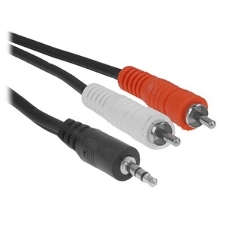 Кабель PERFEO Кабель Jack 3.5 мм вилка - 2xRCA вилка, длина 3 м