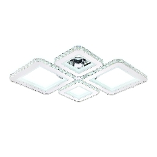 Потолочный светодиодный светильник Ambrella light FA1726/4 CH хром 3000K/4200K/6400K 108W 690*550*100 (ПДУ РАДИО 2.4G)