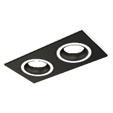 Комплект встраиваемого светильника Ambrella light XC7636040 SBK черный песок MR16 GU5.3 (C7636, N7111)