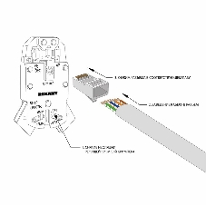 Джек комп. 8P-8C cat.5е PROconnect, 1 шт.