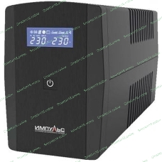 Источник бесперебойного питания Импульс Юниор Смарт 800 480Вт 800ВА черный