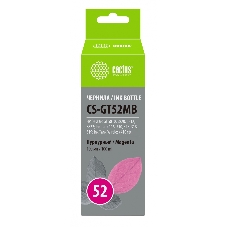 Чернила Cactus CS-GT52MB пурпурный100мл для HP DeskJet GT 5810/5820/5812/5822
