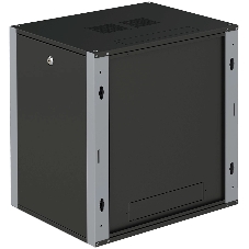 Шкаф коммутационный Sysmatrix (WP 6312.910) настенный 12U 600x350 мм пер. дв. стекл 2 бок. пан. 60 кг черный 20 кг IP20