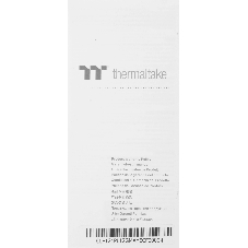 Вентилятор для корпуса Thermaltake TOUGHFAN 12 Turbo черный, 120 мм, 2500 об/мин, 28.1 дБ, 4 pin