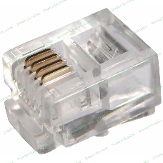 Телефонный разъем PROconnect RJ-14 (6P4C)