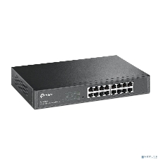 Коммутатор сетевой TP-Link SMB TL-SG1016DE 16-Port Gigabit Easy Smart Switch, 16 10/100/1000Mbps RJ45 ports, MTU/Port/Tag-based VLAN, QoS, IGMP Snooping