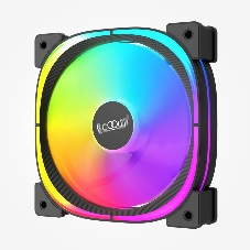 Вентилятор для корпуса PCCooler EF120 ARGb черный, 120 мм, 1500 об/мин, 25.7 дБ, 4 pin