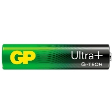 Алкалиновые батарейки c технологией G-tech GP Ultra Plus Alkaline 24А AАA - 2 шт. на блистере