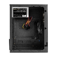 Компьютерный корпус Minitower ExeGate BAA-308MUC-AA500 (mATX, БП AA500 с вент. 8см, 1хUSB+1хUSB 3.0+1хTypeC, HD Audio, черный)
