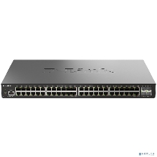 Коммутатор D-Link DGS-1210-52X/ME/C1A, 48×1 Гбит/с + 4×10 Гбит/с SFP+, управляемый