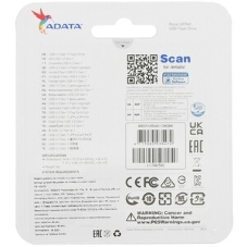 Флешка USB ADATA UR340 (AROY-UR340-128GbK), 128Gb, USB 3.2, R/W 100/30, черный