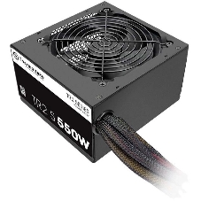 Блок питания Thermaltake TR2 S 550W, 550Вт, 80+ White, 120мм, немодульный, черный