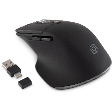 Мышь беспроводная Oklick 503MW черный, 2400 dpi, радиоканал, Bluetooth, USB, кнопки - 6