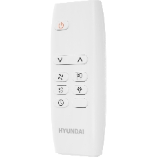 Кондиционер мобильный Hyundai HPAC-09-2 9000 BTU, 25 м², 64 дБ, охлаждение, осушение, белый