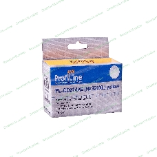 Картридж струйный ProfiLine PL-CD974AE №920XL для принтеров HP officejet 6000/6500/7000 Yellow водн