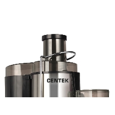 Соковыжималка Centek CT-1209 стальной/чёрный, центробежная, 600 Вт, 500 мл, механическое
