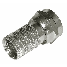 Разъем антенный на кабель PROconnect штекер F для кабеля RG-6, (5шт.) (пакет)